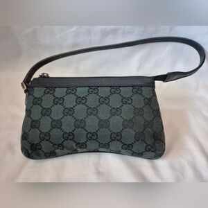 ​PRISTINE Gucci GG Canvas Mini Shoulder Bag – Rare Teal/Green & Black